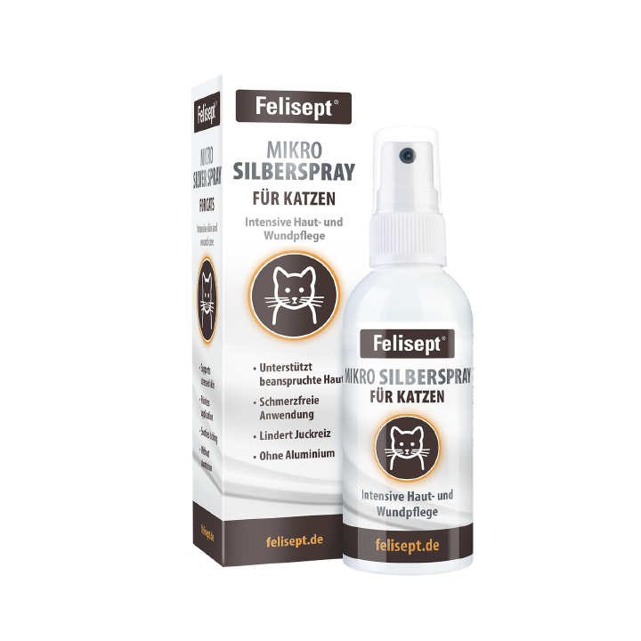 Felisept Hautpflege Mikro Silberspray für Katzen